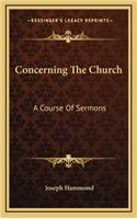 Concerning the Church