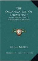 The Organization of Knowledge
