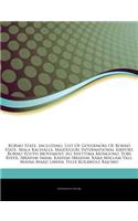 Articles on Borno State, Including: List of Governors of Borno State, Mala Kachalla, Maiduguri International Airport, Borno Youth Movement, Ali Shettima Monguno, Yobe River, Ibrahim Im