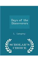 Days of the Discoverers - Scholar's Choice Edition