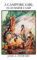 Campfire Girl in Summer Camp