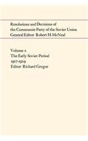 Resolutions and Decisions of the Communist Party of the Soviet Union Volume 2