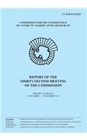 Report of the Thirty-second Meeting of the Commission: (Hobart, Australia, 23 October to 1 November 2013)(32 Report of the Meeting of the Commission)