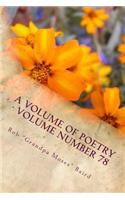 Volume of Poetry - Volume Number 78