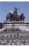 Gefion Fountain in Copenhagen Denmark Journal: 150 page lined notebook/diary