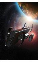 Out of Orbit Notebook: Blank Diary Journal Log Notebook(75 Science Fiction 150 Lined)