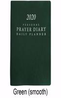 2020 Prayer Diary - Green - (Matte/Smooth Finish)