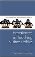 Experiences in Teaching Business Ethics