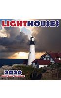 Lighthouses 2020 Mini Wall Calendar