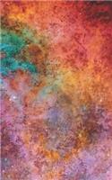 Internet Password Organizer: Discrete Internet Password Log Keeper: Stars Space Nebula