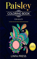 Paisley Coloring Book for Adults