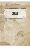 Chile: Ruled Travel Diary Notebook or Journey Journal - Lined Trip Pocketbook for Men and Women with Lines