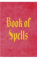 Book Of Spells: Custom Interior Grimoire Spell Paper Notebook Journal Trendy Unique Gift Pink Texture Spell Books