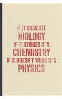 If It Moves It Biology If It Strikes It's Chemistry If It Doesn't Work It's Physics