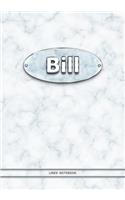Bill - Lined Notebook