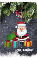 Notebook Blank Comic Book: Christmas Notebook / Blank Comic Book Journal / Notes Christmas, Holiday/ Notebook Santa Claus/ ideas book/ Composition/ Notebook and Sketchbook for