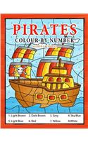 Pirates Colour By Number: Coloring Book for Kids Ages 4-8