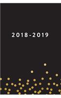2018-2019, 18 Month Weekly & Monthly Planner - 2018-2019