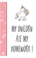 My Unicorn Ate My Homework