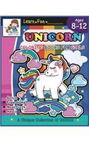 Unicorn Coloring Books for Girls Ages 8-12