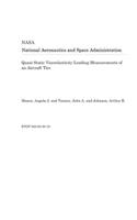 Quasi-Static Viscoelasticity Loading Measurements of an Aircraft Tire