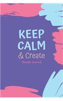 Keep Calm & Create Doodle Journal