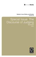 Special Issue: The Discourse of Judging