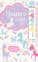 Unicorn Coloring Book: (Coloring Book with Stacking Crayon)