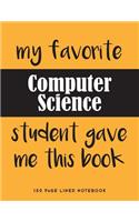 My Favorite Computer Science Student Gave Me This Book