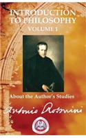 INTRODUCTION TO PHILOSOPHY Vol.1