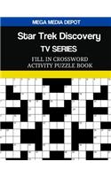 Star Trek Discovery TV Series Fill In Crossword Activity Puzzle Book