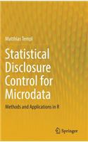 Statistical Disclosure Control for Microdata: Methods and Applications in R