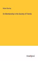 On Membership in the Society of Friends