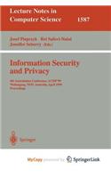 Information Security and Privacy