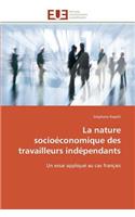 La Nature Socioéconomique Des Travailleurs Indépendants
