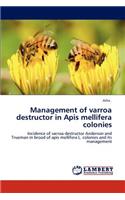 Management of varroa destructor in Apis mellifera colonies