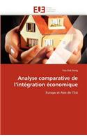 Analyse Comparative de l''intégration Économique