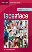 Face2face for Spanish Speakers Elementary Class Audio Cds (4)