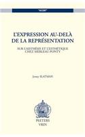 L'expression au-delà de la représentation: Sur l'aisthêsis et l'esthétique chez Merleau-Ponty(30 Accent)