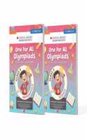 Oswaal One For All Olympiad Previous Years Solved Papers Class 5 (Set of 2 Books) Maths & Science for 2025 Exam