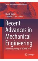 Recent Advances in Mechanical Engineering