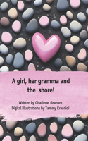 girl, her gramma and the shore!