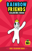 Rainbow Friends Coloring Book