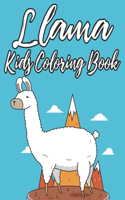 Llama Kids Coloring Book