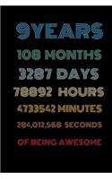 9 years of being awesome
