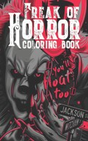 Freak Of Horror Coloring Book