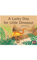 A Lucky Day for Little Dinosaur: Leveled Reader Yellow Fiction Level 8 Grade 1(Rigby PM)