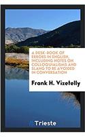 Desk-Book of Errors in English