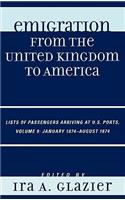 Emigration from the United Kingdom to America