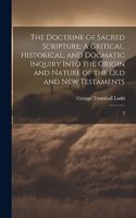 The Doctrine of Sacred Scripture